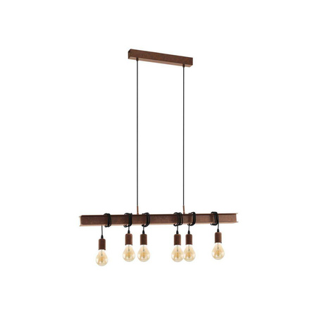 Lampa wisząca TOWNSHEND-4 antyczny brąz (49859 - Eglo) - żyrandol