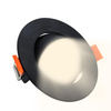 Ruchome oczko podtynkowe Plus czarne LED CCT (LP-1506/1RS BK) - Light Prestige