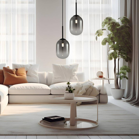 Lampa wisząca ALIAS BLACK Ø 12 cm (ML0322) - Milagro