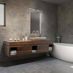 Kinkiet NEVADA XXL czarny IP44 (LP-778/1W XXL BK) - Light Prestige