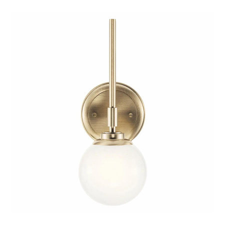 Kinkiet Benno - 1 źródło światła - Szampański brąz (KL-BENNO1-CPZ) - Elstead Lighting