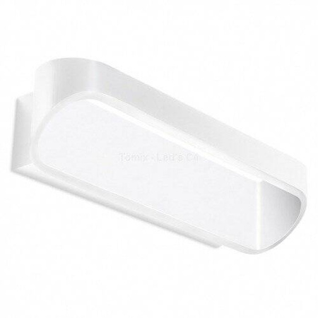 Lampa ścienna, kinkiet OVAL kol. BIAŁY (05-2019-14-14) - Leds-C4