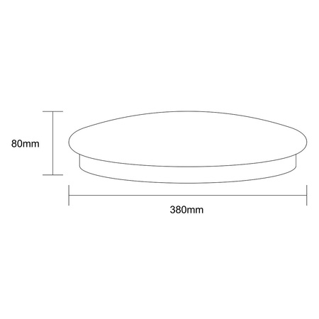 Plafon Luna LED 4000K (LP-1106/1C Luna) - Light Prestige