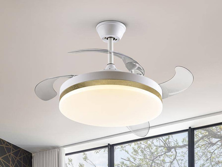 Vento wentylator z oświetleniem LED (168377) - Schuller