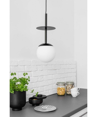 Lampa Wisząca PLAAT A Kol. Czarny (PLA122P0) - Ummo