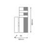 Kinkiet Vini 1 IP54 (EKO0733) - Eko-Light