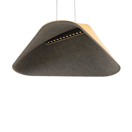 Lampa wisząca CARBON EARTH YELLOW&GREY (P0569) - MAXLIGHT