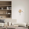 WALL LIGHT 1XG9LED SANDY OLIVE GREEN (22201 Zambelis) - Zambelis
