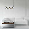 Lampa wisząca Alisa 3 smoked (LP-005/3L BK) - Light Prestige