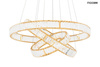 MOOSEE lampa wisząca LIBERTY TRIPLES złota (MSE010100176) - Moosee