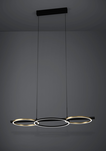 Lampa wisząca LANACERA czarna (390087) - EGLO