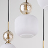 SOPHIA COGNAC WHITE LAMPA WISZĄCA 6XE14 (11594) - TK Lighting