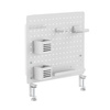 Tablica na akcesoria komputerowe i gamingowe Pegboard PG1 Biały (LV0154) - LVN SYSTEM