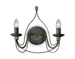 Kinkiet CORTE AP2 kol. rdzawy (057200) Ideal Lux