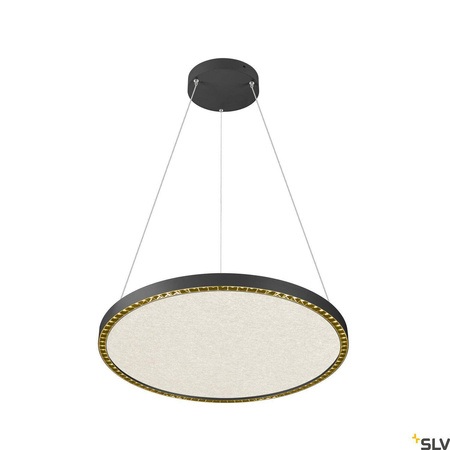 Lampa świecąca góra/dół ONE CUBE UP/DOWN 3000 K, DALI 2, Touch, czarna (1007665) - SLV