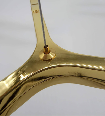 Żyrandol świecznikowy CANDLES-10 złota 165 cm (ST-8043-10 gold) - Step into Design