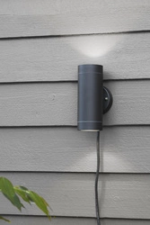 24 GARDEN CYLINDER Kinkiet 2L BLACK (108169) - Markslojd