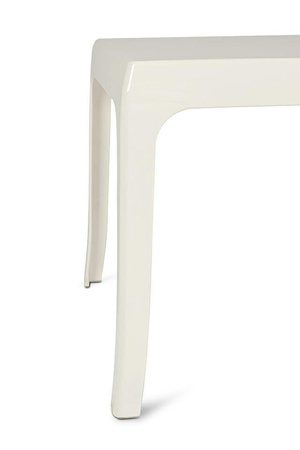 Stolik GHOST beżowy - poliwęglan (KH1501100197) - King Home