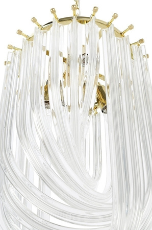 Lampa wisząca WAVE złota 60 cm (DP0339-600 gold) - Step into Design