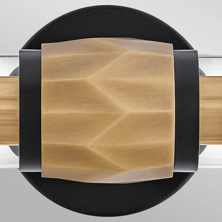 Kinkiet Ellison - 2 źródła światła - Czarny, klasyczny (HK-ELLISON2-BK-HB) - Elstead Lighting