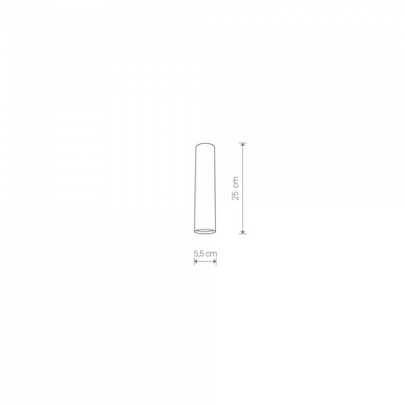 Klosz CAMELEON EYE M WH (8483) - Nowodvorski