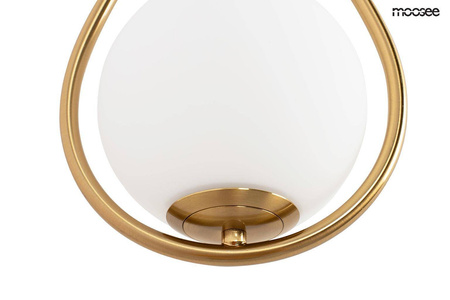 MOOSEE lampa ścienna ROMA złota (MSE010400204) - Moosee