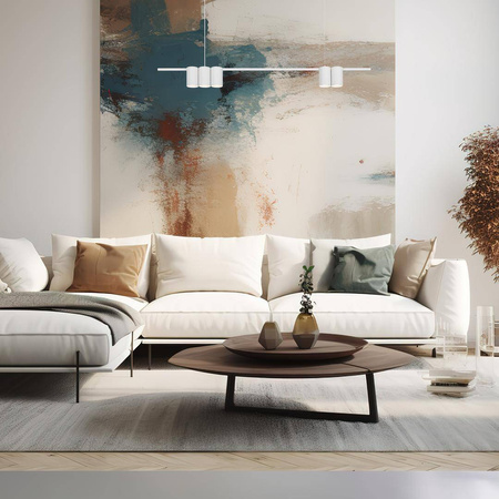 Lampa wisząca (listwa) GENESIS WHITE 5xGU10 (ML0368) - Milagro