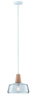 Neordic Yva Lampa wisząca max. 1x20W E27 230V Szkło/Drewno (PL79744) - PAULMANN
