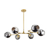 Lampa wisząca MODERN ORCHID-9 (ST-1232-9 gold smoky) - Step into Design