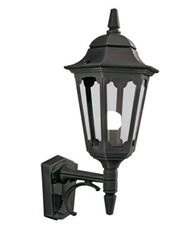 Lampa zewnętrzna, kinkiet PARISH kol. CZARNY (PR1 BLK) - Elstead Lighting