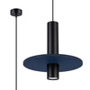 Lampa wisząca PELTA 1 czarna/granatowa (SL.1884) - Sollux Lighting