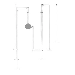 Lampa Wisząca MYSTERY 6 Kol. Biały 3000K (0073.35.BI) - Vivida