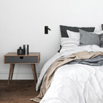 SCONCE LED LIGHT 3W 3000K BLACK (H80 Zambelis) - Zambelis