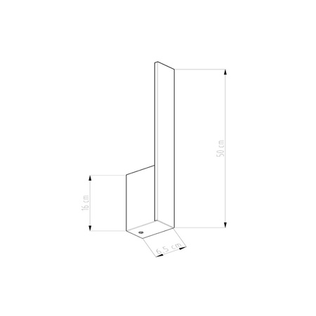 Kinkiet LAHTI 50 beżowy LED 4000K (TH.432) - Thoro Lighting