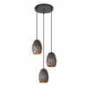 Lampa wisząca Harley (MDM-3480/3A GR+GD) - Italux