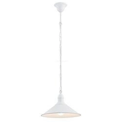 lampa wisząca 1 pł. ERBA  biały 1 x E27/60W ARGON 630 - żyrandol