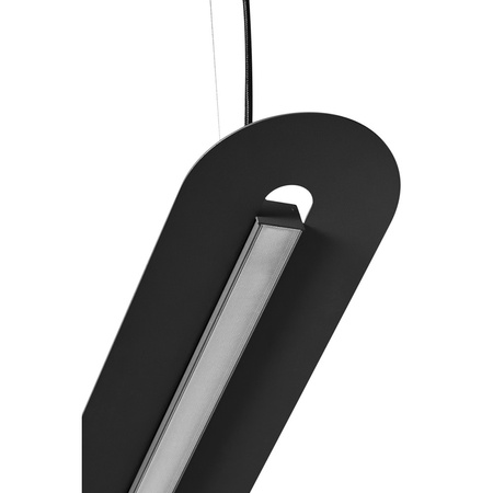 SENKEI A czarna sufitowa lampa wisząca (SNA622P2) - Ummo