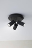 Lampa Sufitowa COSTILLA Round 3L Dark Grey/Satin (108471) - Markslojd