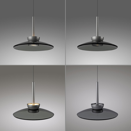 PURE MOON LAMPA WISZĄCA PLATYNOWA (2193-15) - Paul Neuhaus