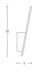 SCONCE LED 6W (16155 Zambelis) - Zambelis