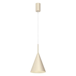 Lampa wisząca CAPITAL kremowa Ø17cm (MLP1559) - Milagro