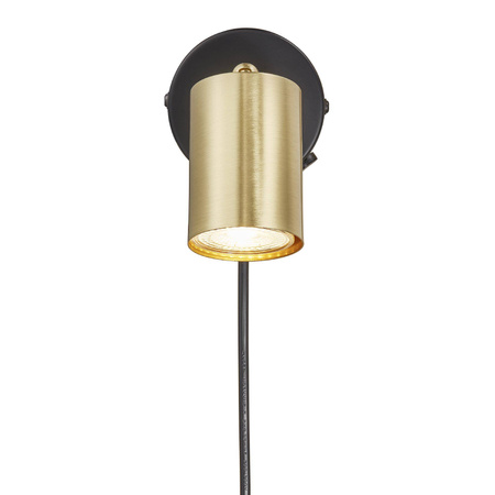 Lampa ścienna EXPLORE Nordlux GU10 35W Metal Mosiądz