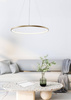 Lampa wisząca BRENO złota Ø 60 cm (2023201-GD60) - Zuma Line