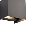 Kinkiet Glover CCT 2lt wall IP44 5.5W (97824) - Saxby