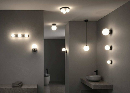 Lampa sufitowa GOVE IP44 czarna (PL71070) - PAULMANN