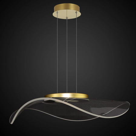 Lampa wisząca Velo No.1 złota (LA101/P1_gold) - ALTAVOLA DESIGN