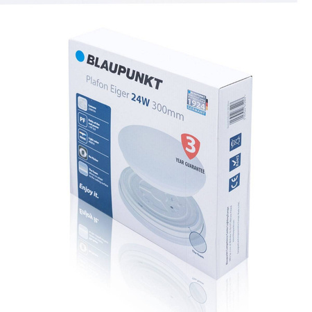 Plafon LED Eiger 24W barwa naturalna (BLAUPUNKT-PL24NW)