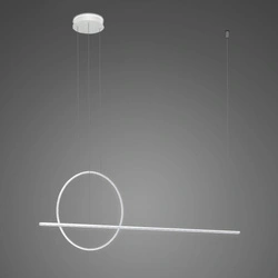 Lampa wisząca Linea No.2 120 40cm biała 4k (LA087/PX120_40_4k_white) - ALTAVOLA DESIGN