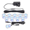 Lampa wpuszczana Kios 2 blue IP44 0.45W (94422) - Saxby