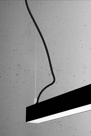 Lampa wisząca PINNE 200 czarna 4000K (TH.232) - Thoro Lighting